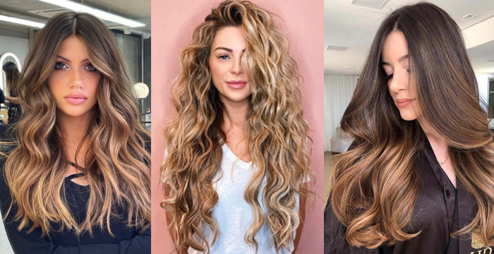 3 different curly looks 